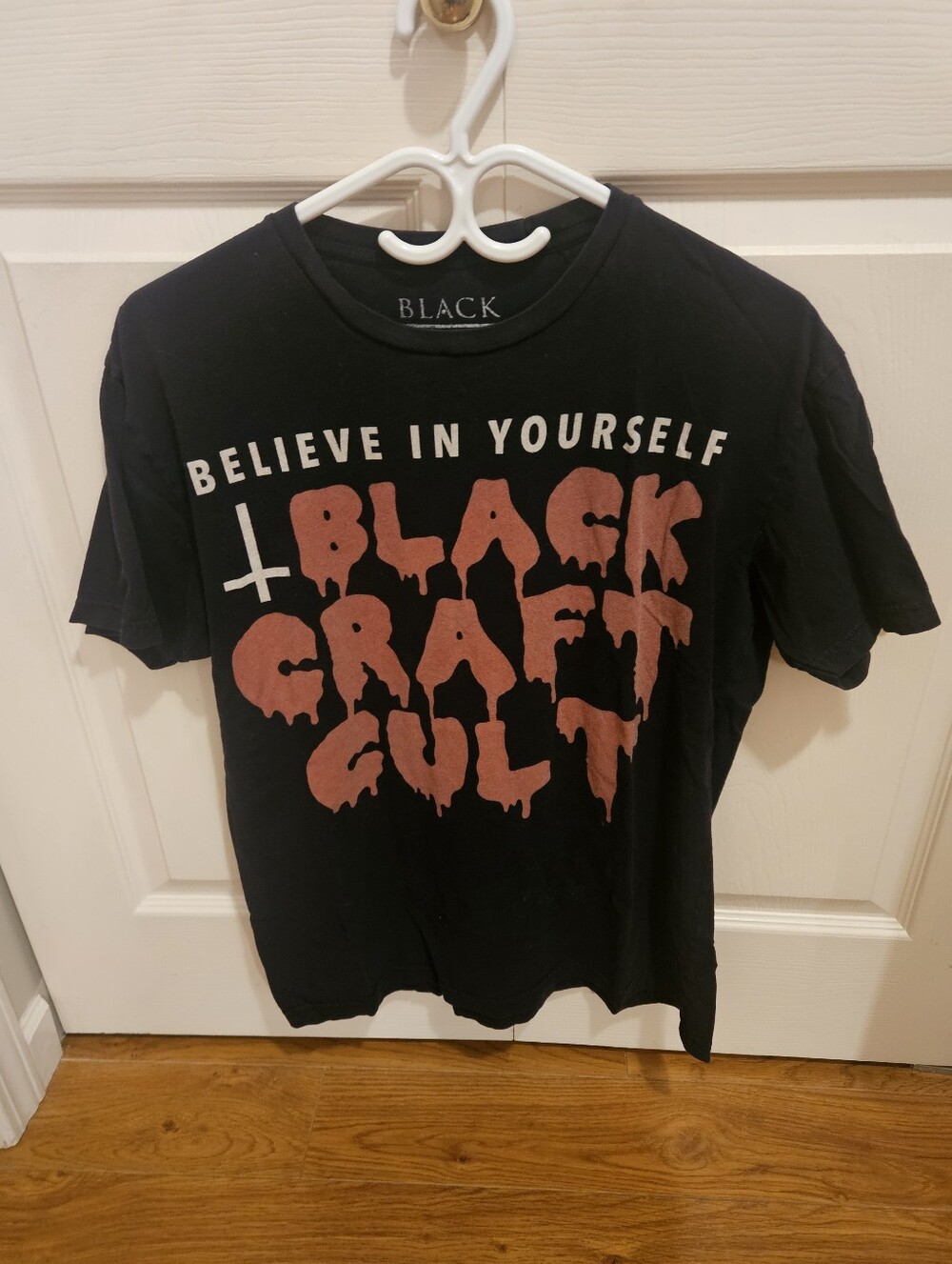 Blackcraft Cult "Believe In Yourself" Blood Drip T-shirt